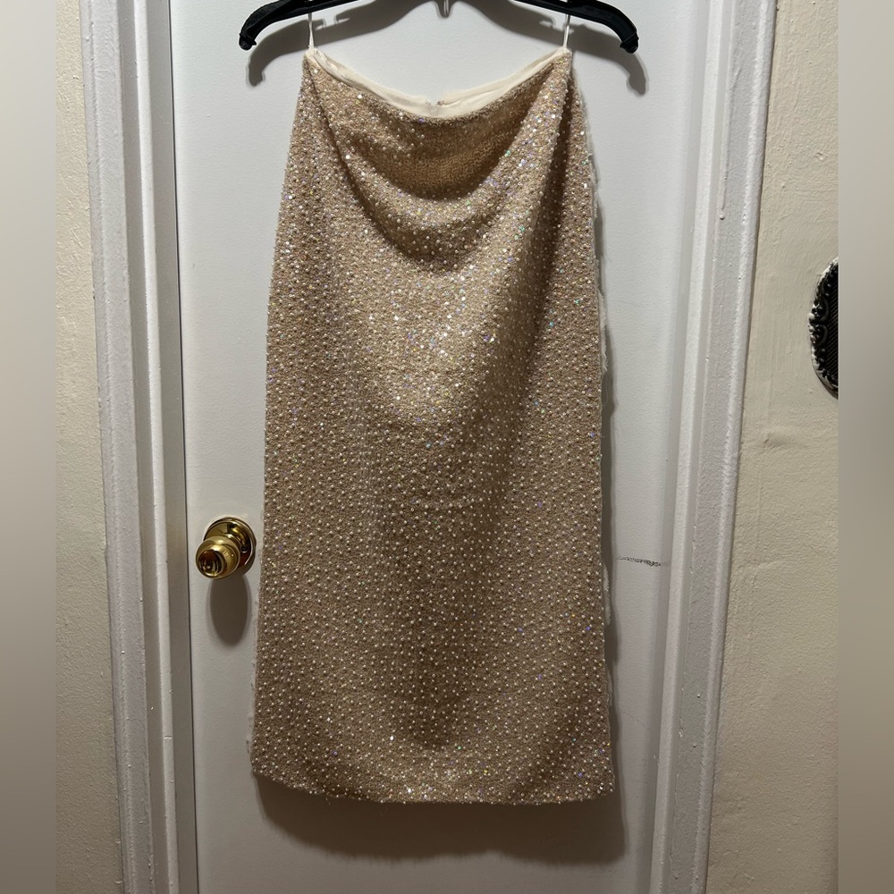 Zara sequin skirt
